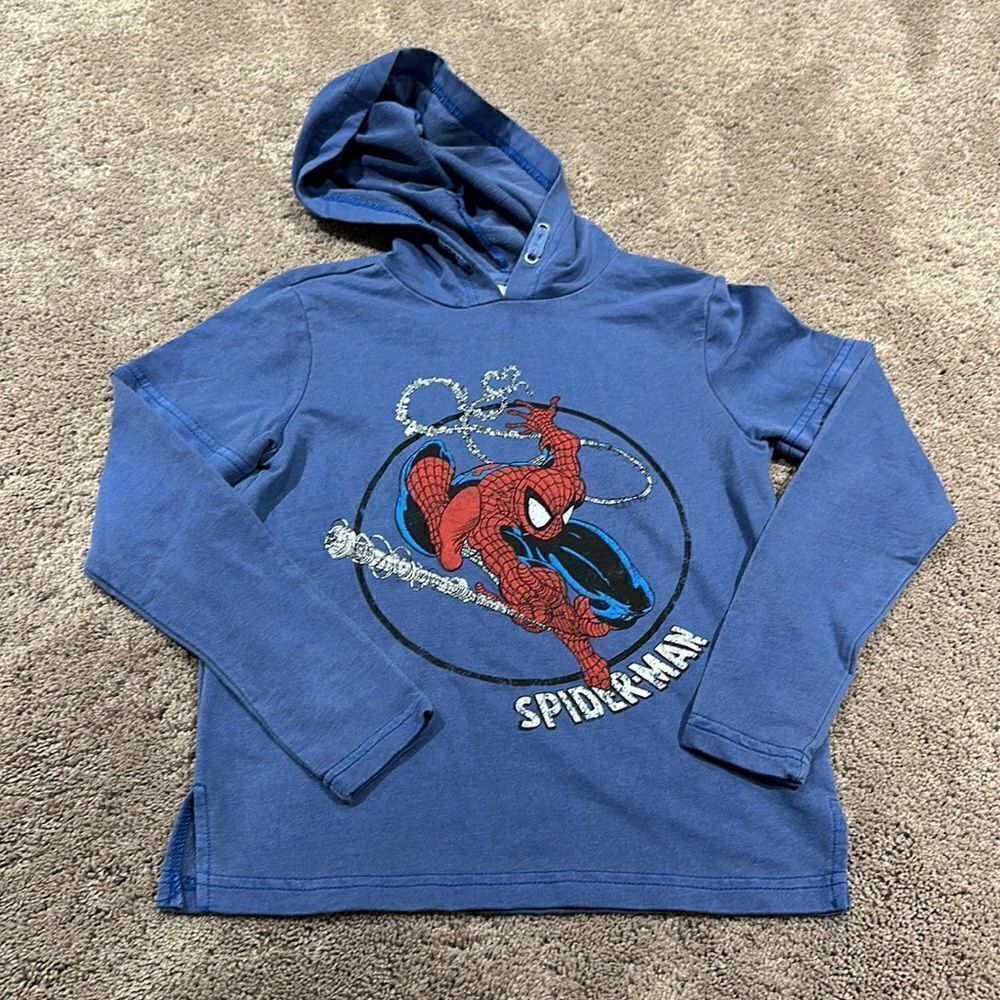 SPIDER-MAN XS long sleeve shirt ! Perfect condition